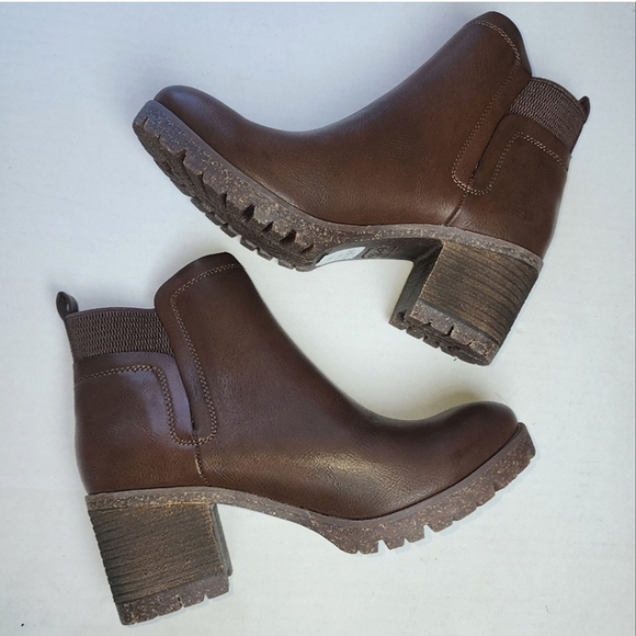 NEW Kork-Ease | Leather‎ Ankle Boots, size 9 - Picture 5 of 16